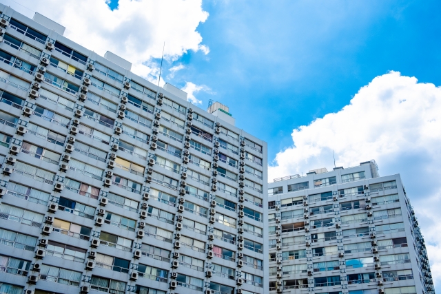 行政にサポートを受けた空き家のマンションの写真