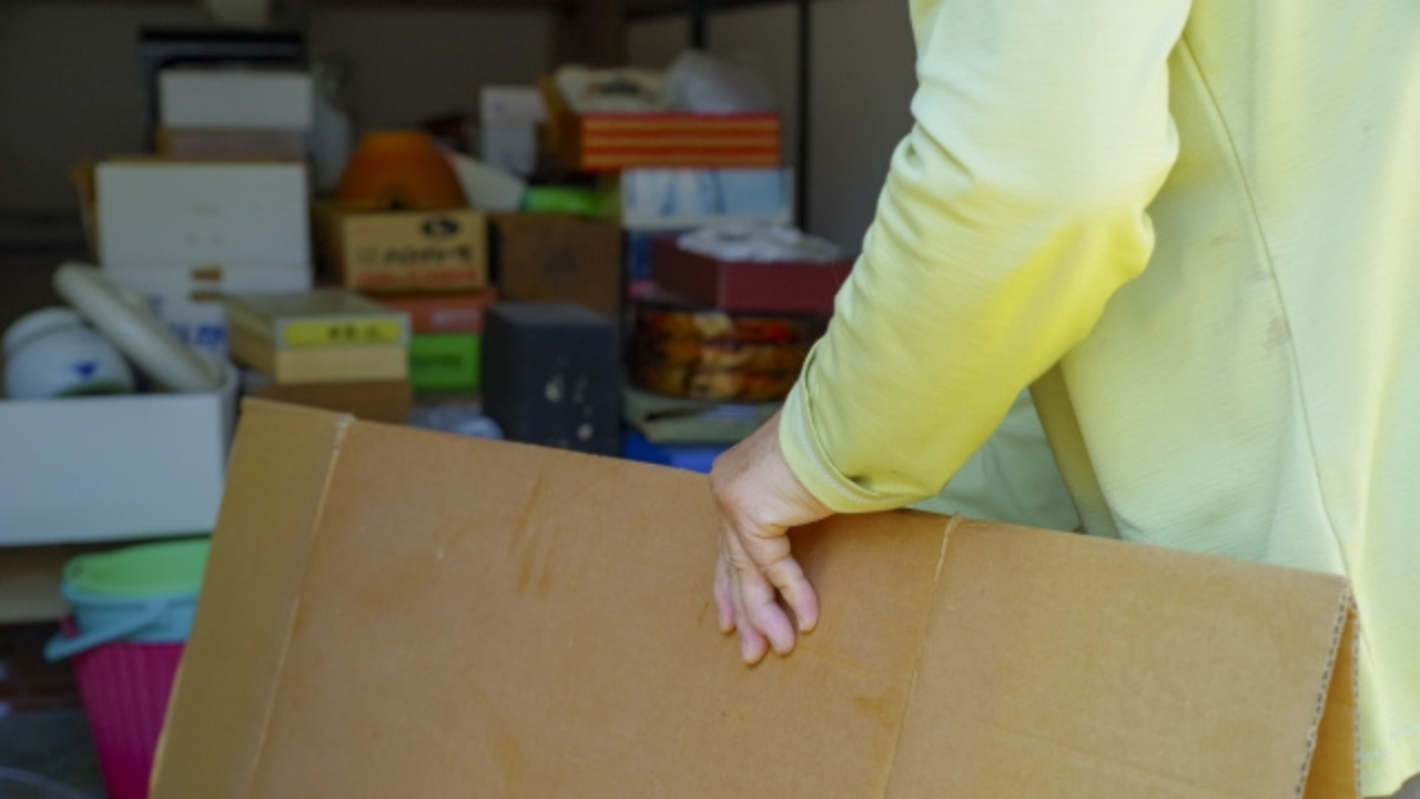 自分で遺品整理を行う際の記事に使用した遺品整理画像