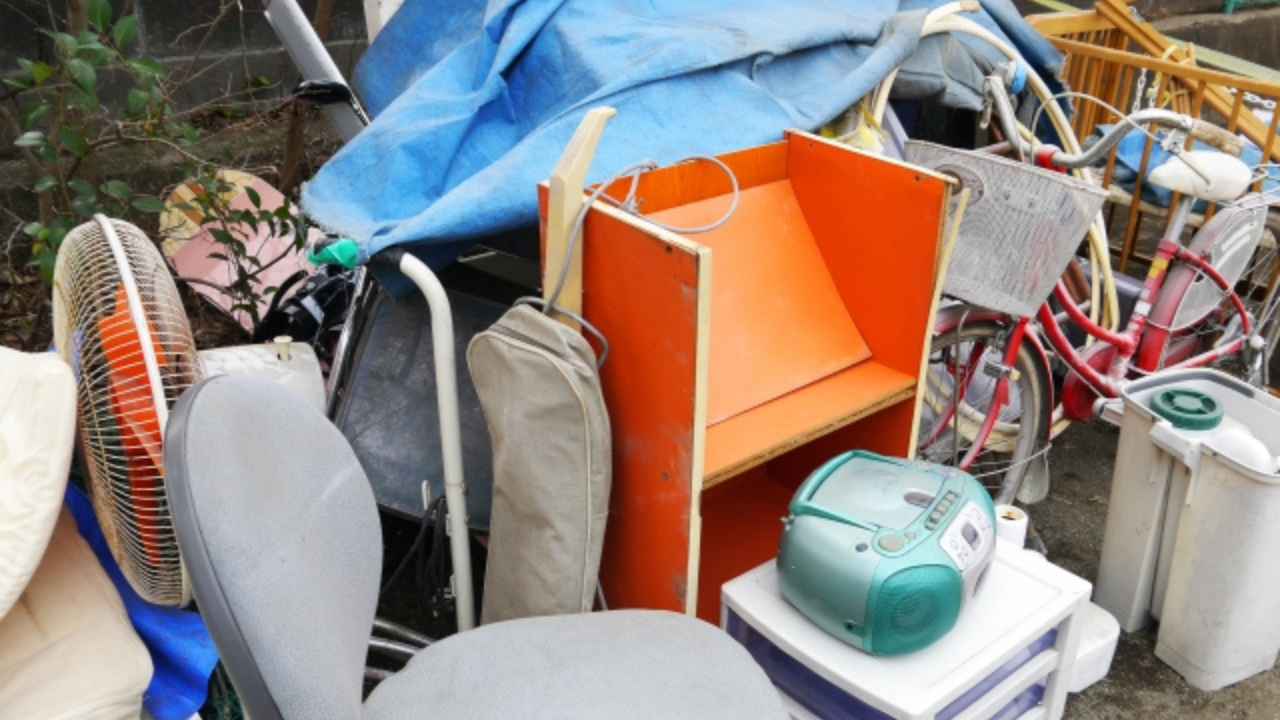 粗大ゴミにおける回収について解説した記事に使用した粗大ごみの画像