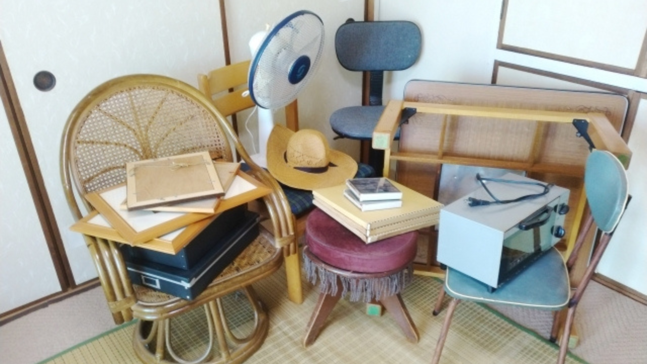 不用品回収を無料で行うための方法を解説した記事に使用した不用品の画像